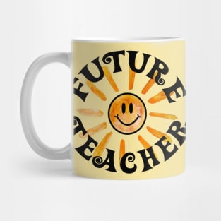 Future Teacher Happy Face Sunshine Gift Mug